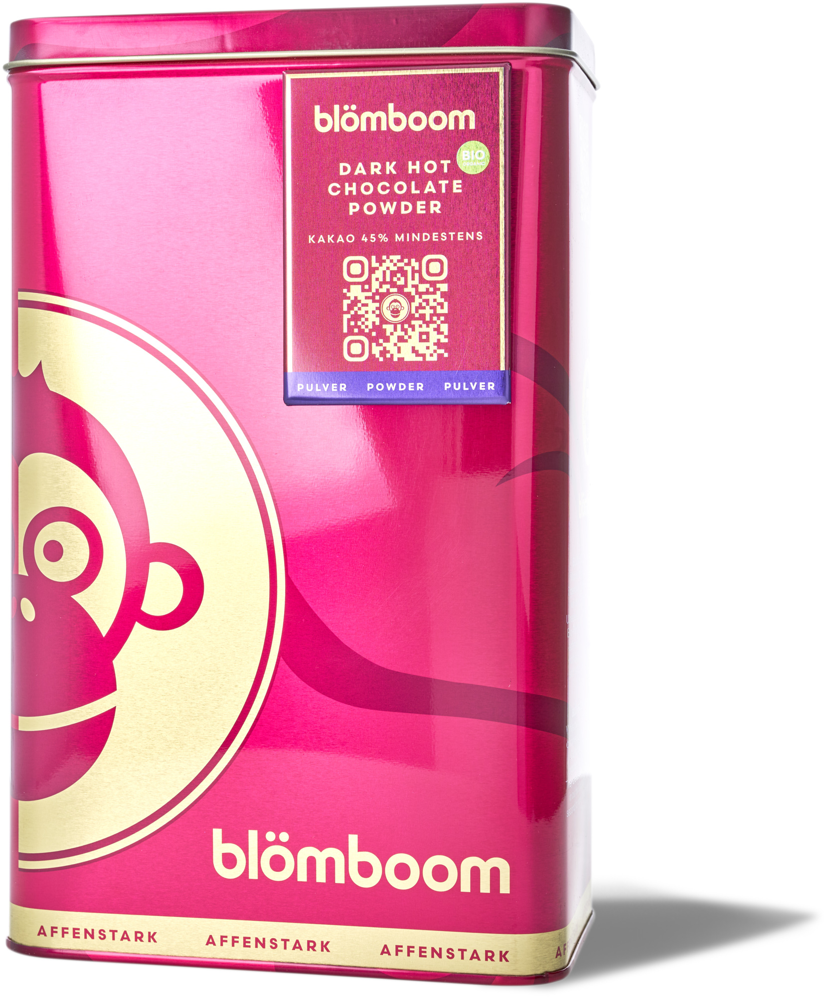 Metalldose + Magnet "Dark Hot Chocolate Powder"