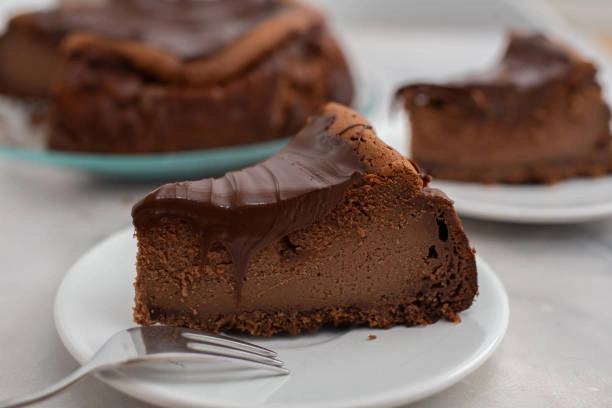 Blömboom Schoko-San-Sebastián Cheesecake 