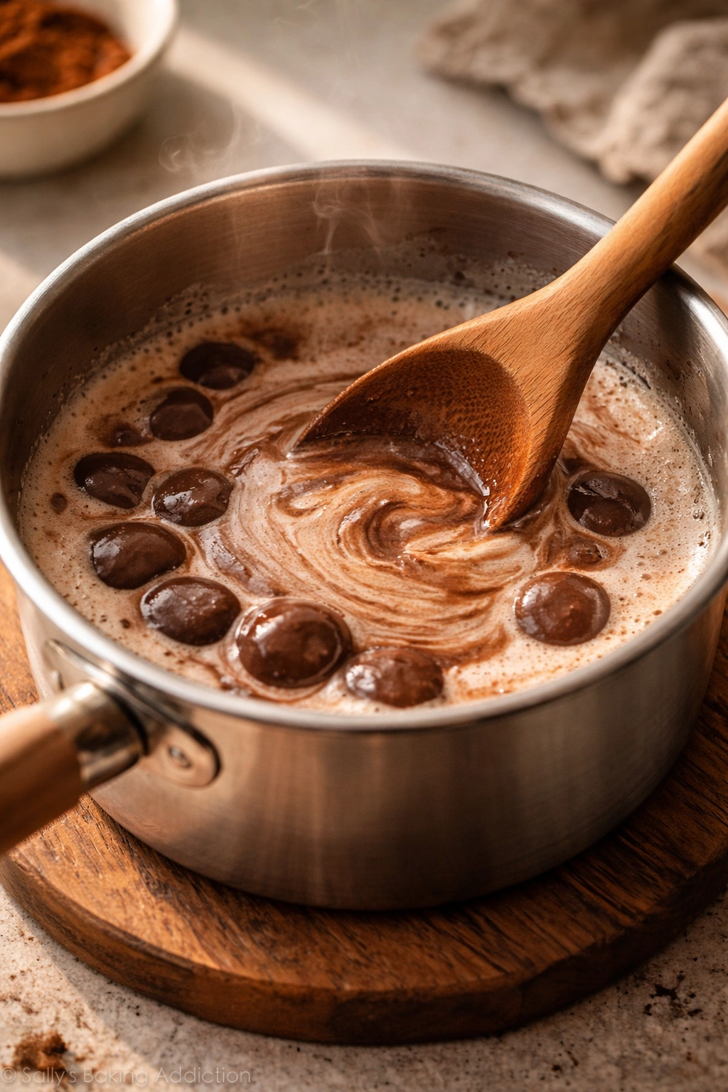 Trinkschokolade mit Drops