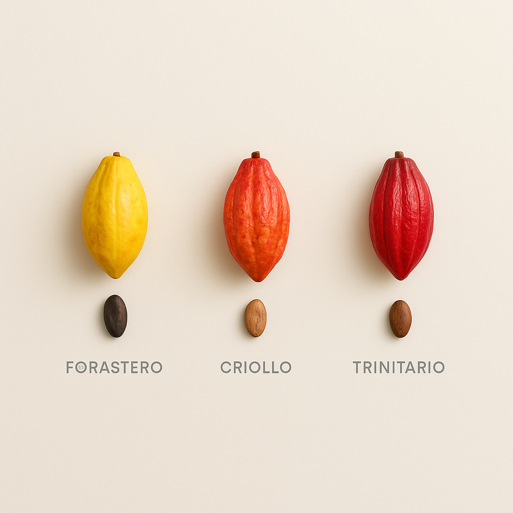 Kakaosorten im Vergleich: Criollo, Forastero & Trinitario