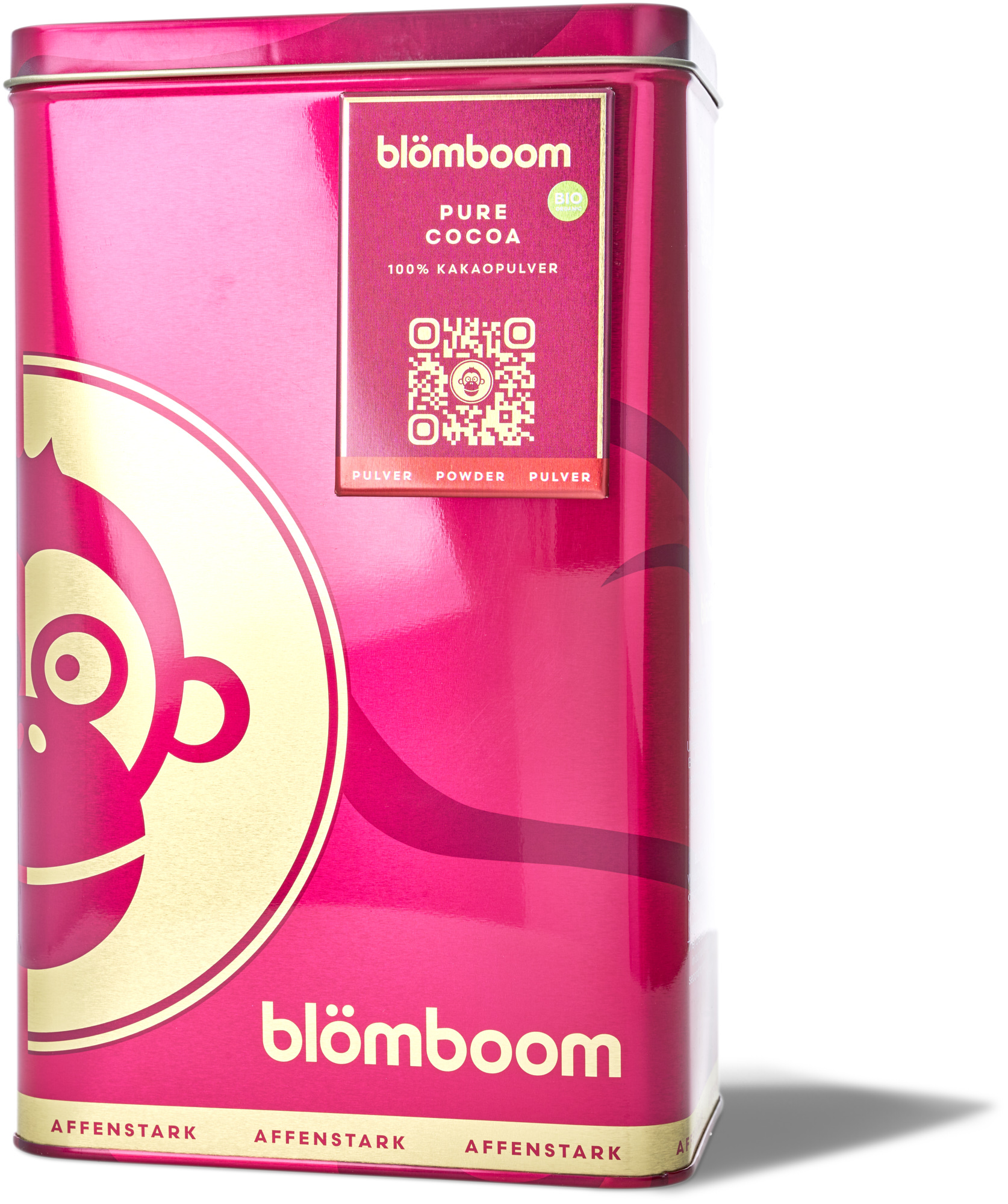 Metalldose + Magnet "Pure Cocoa"