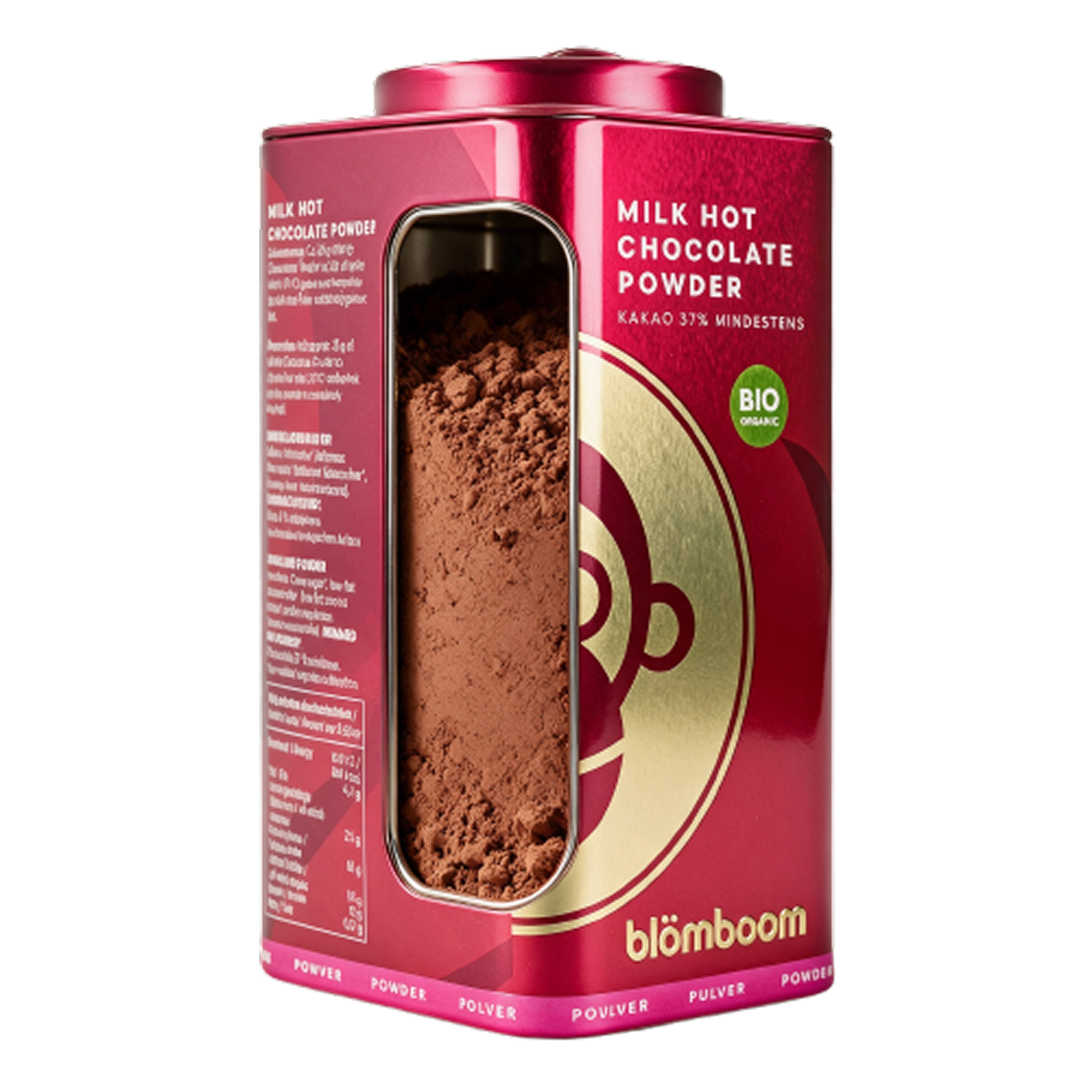 Dose Blömboom Milk Hot Chocolate Powder mit 37&nbsp;% Kakao