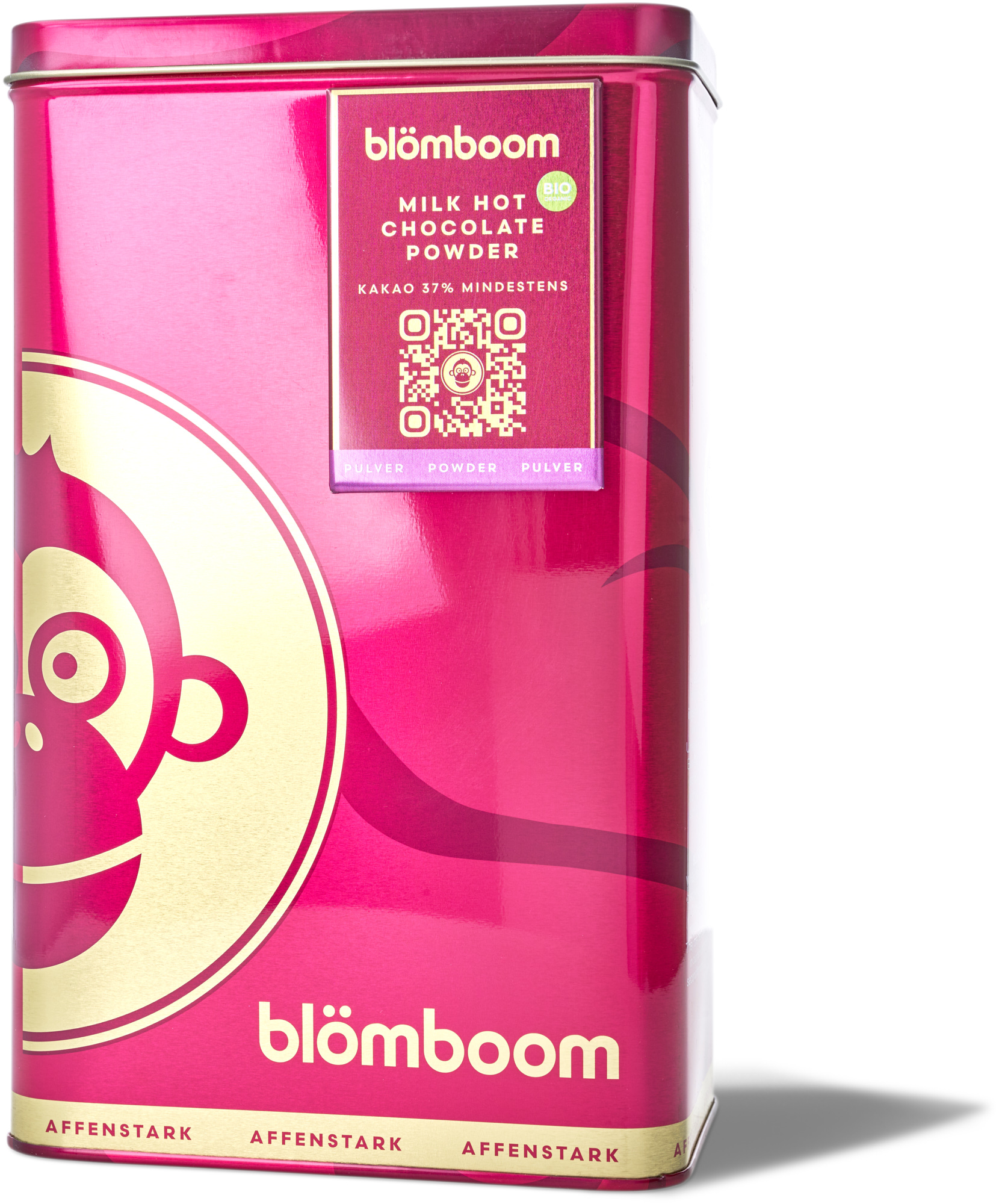 Metalldose + Magnet "Milk Hot Chocolate Powder"