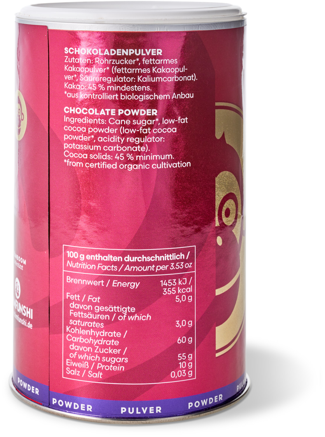 Dark Hot Chocolate Powder