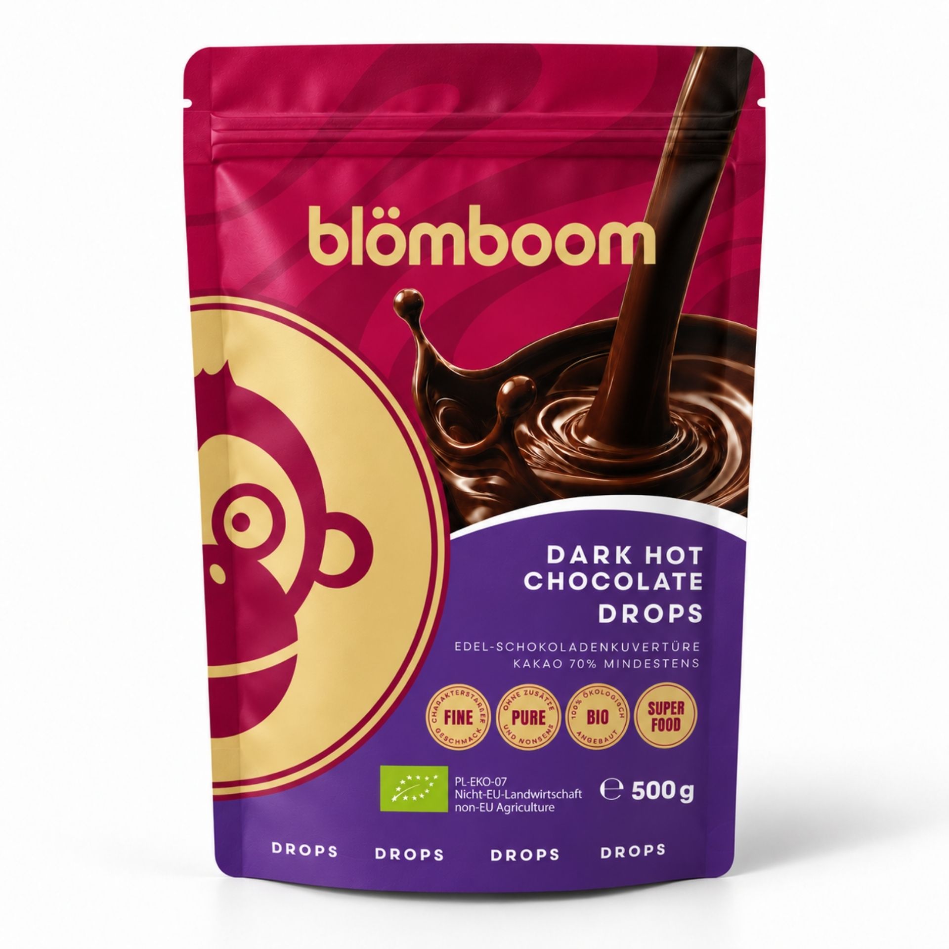 BIO Dark Hot Chocolate Drops