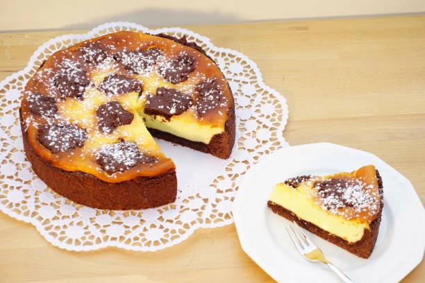 Kakao-Quark-Kuchen – cremig, schokoladig & einfach
