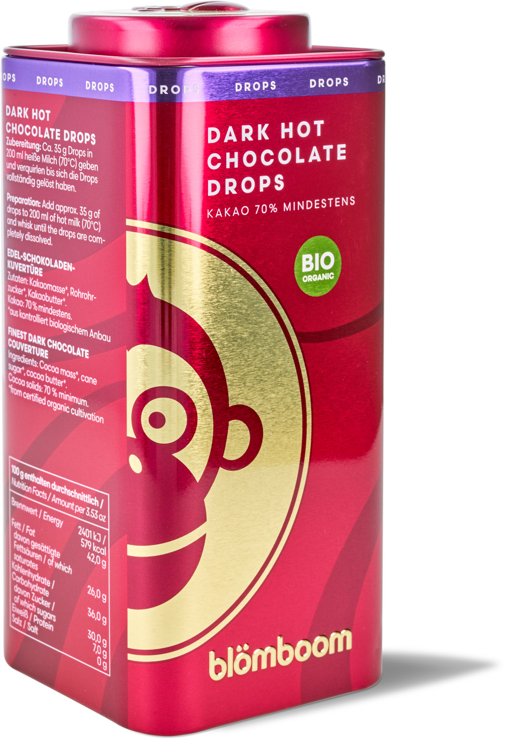 BIO Dark Hot Chocolate Drops
