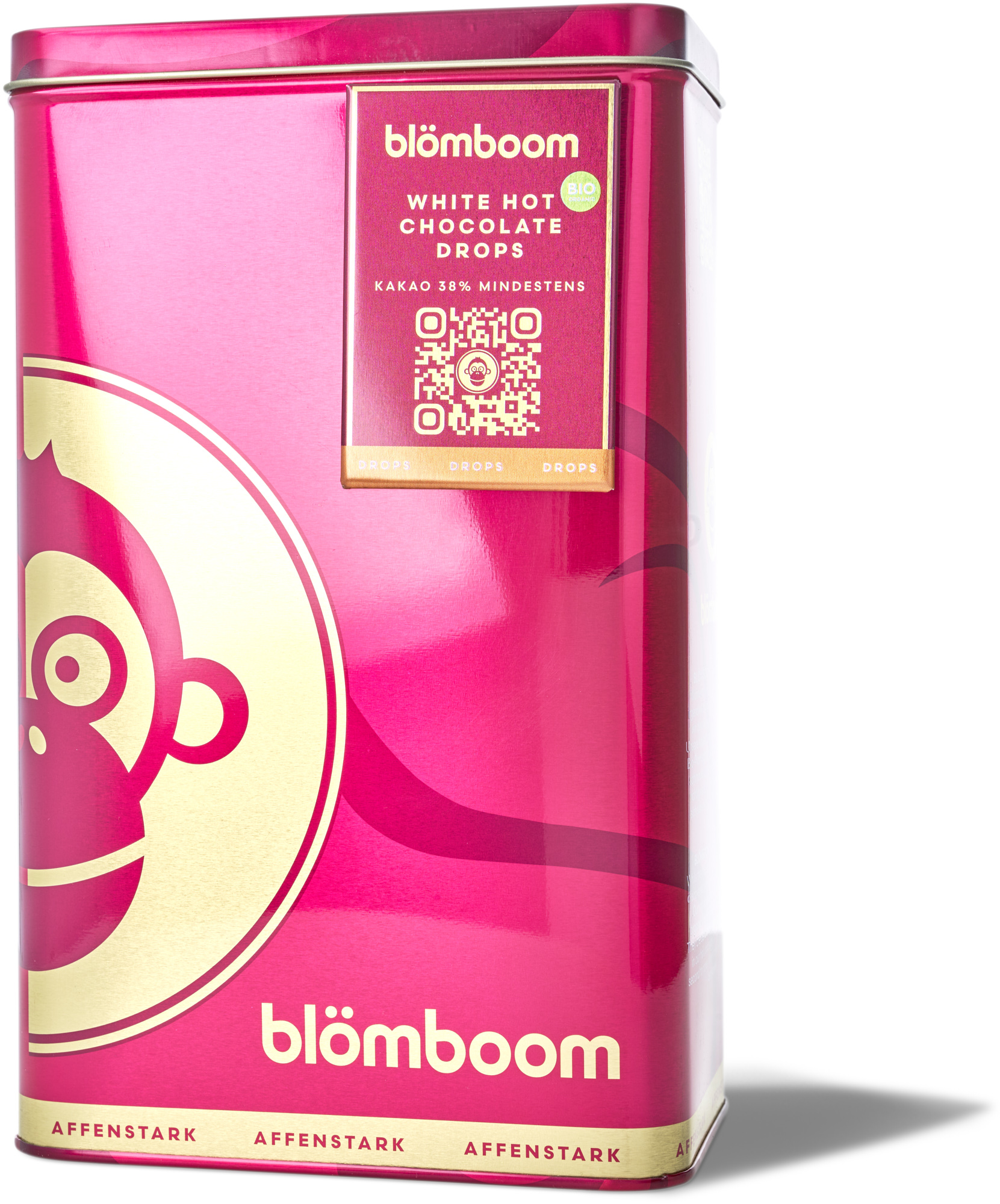 Metalldose + Magnet "White Hot Chocolate Drops"