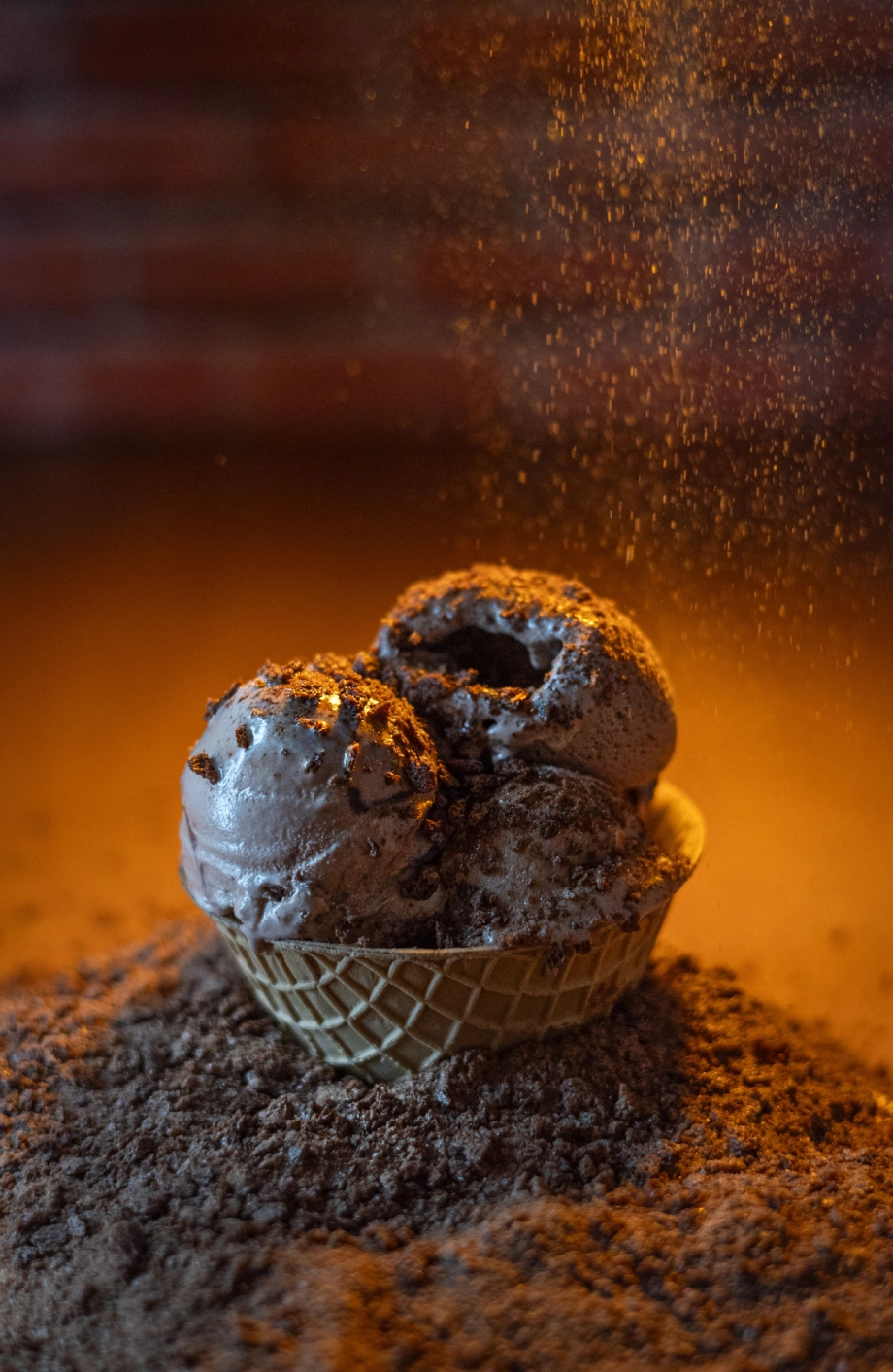 Dark Chocolate Granita – Intensiv, erfrischend und voller Schokoladengeschmack