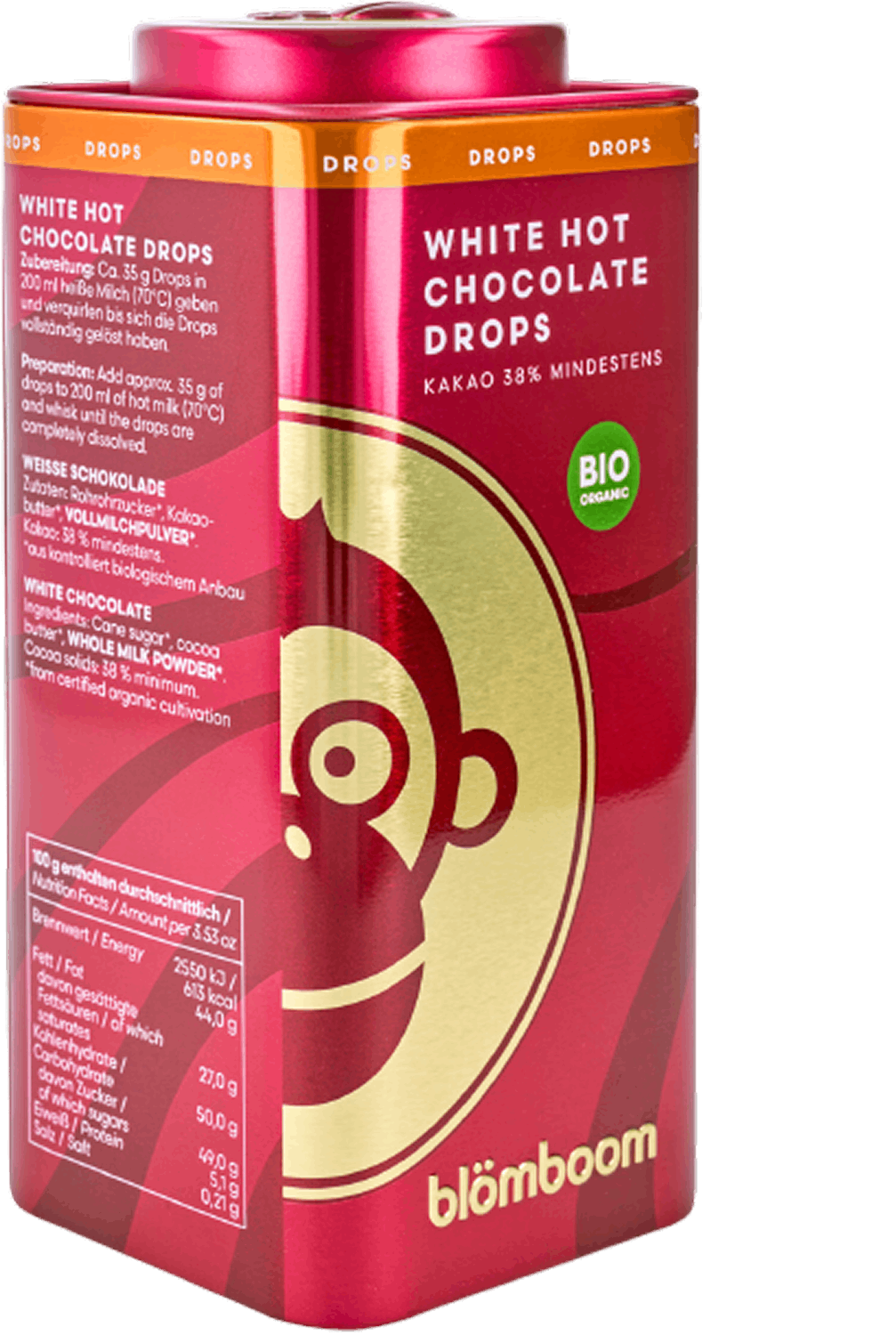 White Hot Chocolate Drops 200g